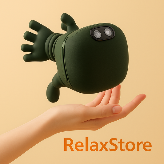 Bionic Finger - Bezprzewodowy masażer karku i barków | Ulga w 10 minut