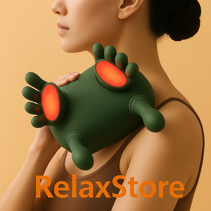 Bionic Finger - Bezprzewodowy masażer karku i barków | Ulga w 10 minut