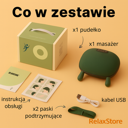 Bionic Finger - Bezprzewodowy masażer karku i barków | Ulga w 10 minut